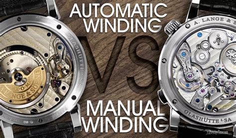 manual wind watch vs mechanical.